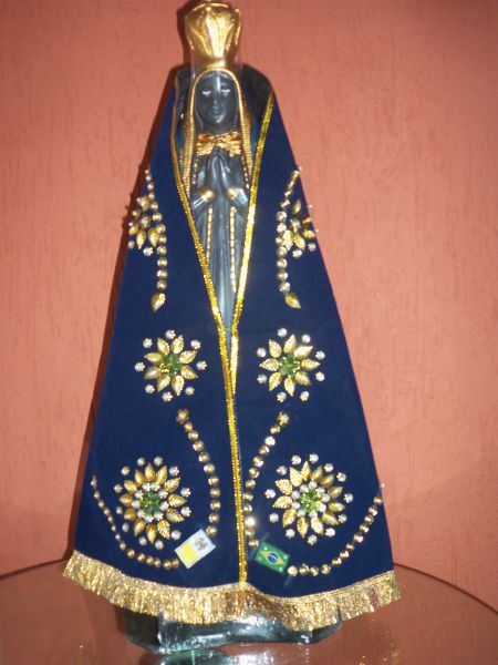 IMAGEM NOSSA SENHORA APARECIDA EM GESSO